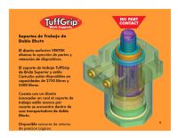 Soporte de Trabajo Doble Accion / Efecto. Automatizacion. Double Acting Work Support